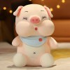 KiLoom Poupée de Cochon en Peluche avec biberon en Peluche Animal Jouet Doux pour Enfants Décor de Chambre Jouet pour Enfants