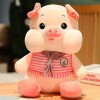 KiLoom Poupée de Cochon en Peluche avec biberon en Peluche Animal Jouet Doux pour Enfants Décor de Chambre Jouet pour Enfants