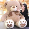 Nouveau Mignon Ours en Peluche Oreiller en Peluche Poupée Fille Jouet en Peluche Animal Enfants Anniversaire Noël Noël Cadeau