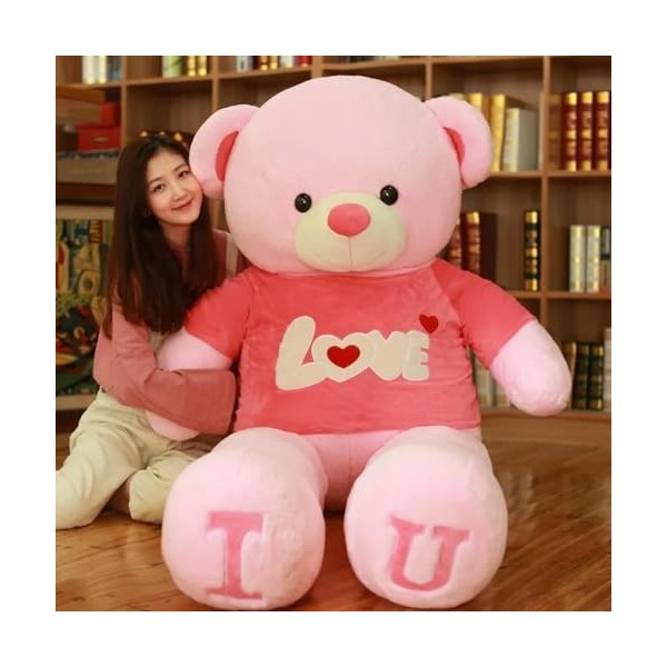 Ours en Peluche Jouet en Peluche Ours en Peluche Mignon Poupée Amant Ours Enfants Jouet Cadeau d’Anniversaire pour Petite Ami