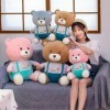 Haute Qualité Mignon Arc Ours en Peluche Poupée en Peluche Animal Ours en Peluche Jouet Fille Cadeau D’Anniversaire Cadeau De