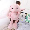 Peluche Jouets À Longues Oreilles Lapin Peluche Poupée Animal Coussin Jouets Enfants Oreiller Cadeau D’Anniversaire Cadeau De