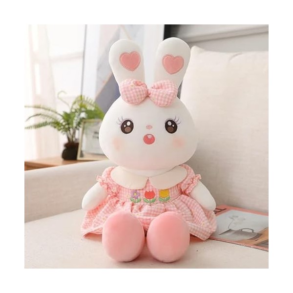 Mignon Lapin en Peluche Jouet Lapin Enfants Oreiller Poupée Cadeau Créatif Enfants Jouets Anniversaire Cadeaux De Noël 90cm 1