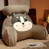 SaruEL Dessin animé Animal Peluche Oreiller Chaise Coussin décoration Cadeau Husky Lion Dinosaure Peluche Jouet Anniversaire 