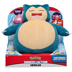 Pokemon PKW0027 Peluche Ronflex dormeur