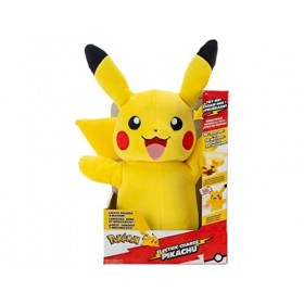 Bizak Pokemon Pikachu Électronique de, Peluche Interactive avec Sons, Lumières et Movents, est Une recréation du Pikachu Real