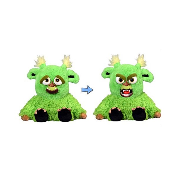 Feisty Pets William Mark Monster: Green Grayson The Glutton Adorable Plush That Turns Feisty with a Squeeze