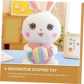 ERINGOGO Poupée Lapin Jouets pour Enfants Jouet pour Enfants Cadeaux pour Enfants Jouet Enfant Peluche Lapin Dessin Animé Pou