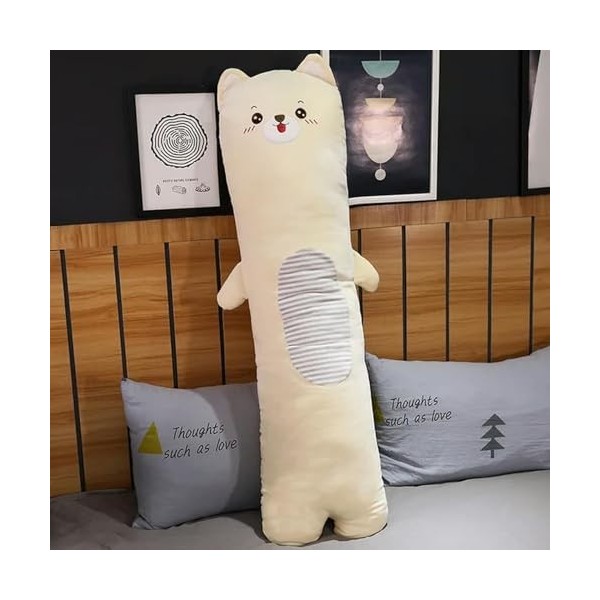 NOpinz Mignon Long Oreiller Dinosaure Lapin Cochon Jouet en Peluche Dessin Animé Animal Poulet Chien Chat Singe Peluche Poupé