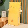 LfrAnk Mignon Biscuit Peluche Long Oreiller Créatif Peluche Sandwich Biscuit Coussin en Peluche Peluche Drôle Poupée Fille 90