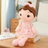 SaruEL Belle Fille Jupe Peluche Jouet en Peluche poupée Mignonne Enfants Anniversaire Fille Cadeau de la Saint-Valentin Oreil