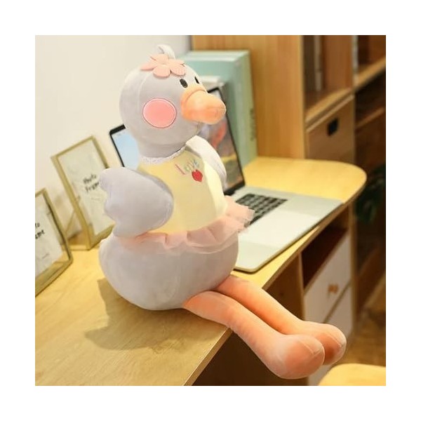 Mignon Cygne Peluche Jouet Kawaii Flamant Rose Poupée en Peluche Doux Animal Coussin Ballerine Cygne avec Couronne Enfants Fi