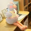 Mignon Cygne Peluche Jouet Kawaii Flamant Rose Poupée en Peluche Doux Animal Coussin Ballerine Cygne avec Couronne Enfants Fi