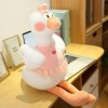 Mignon Cygne Peluche Jouet Kawaii Flamant Rose Poupée en Peluche Doux Animal Coussin Ballerine Cygne avec Couronne Enfants Fi