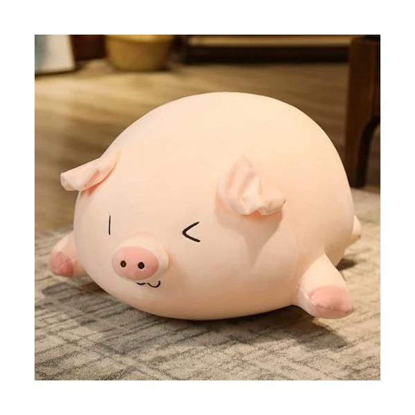 SaruEL Dessin animé Cochon Peluche Jouet Mignon Cochon poupée Cochon Oreiller Cadeau d’Anniversaire décoration de Chambre Cad