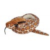 Wild Republic Serpiente Pitón de La India Serpent géant Jumbo birman, tigre python en peluche, 280 cm, 21690, Multicolore