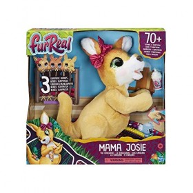 Furreal Friends – Peluche Interactive Maman Josie Le Kangourou – Version française