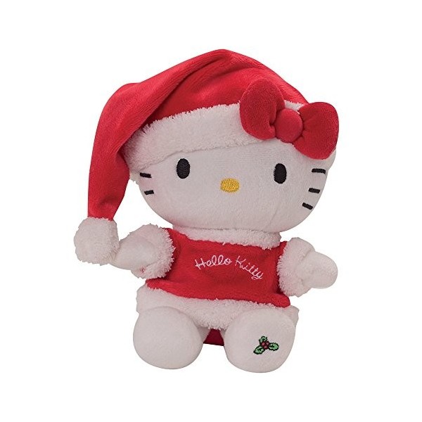 Jemini 022688 HELLO KITTY Peluche de Noël +/-19 cm en coffret cadeau