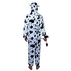 Boland Aptafêtes- Costume de Vache pour Enfant en Peluche, 10103448, Blanc, 140 cm