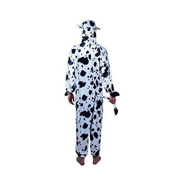 Boland Aptafêtes- Costume de Vache pour Enfant en Peluche, 10103448, Blanc, 140 cm