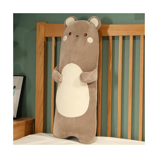 KiLoom Nouveau Animal Lapin Ours Canard Poussin Peluche Jouets en Peluche Doux Long Sommeil Oreiller Poupée Coussin Enfants F