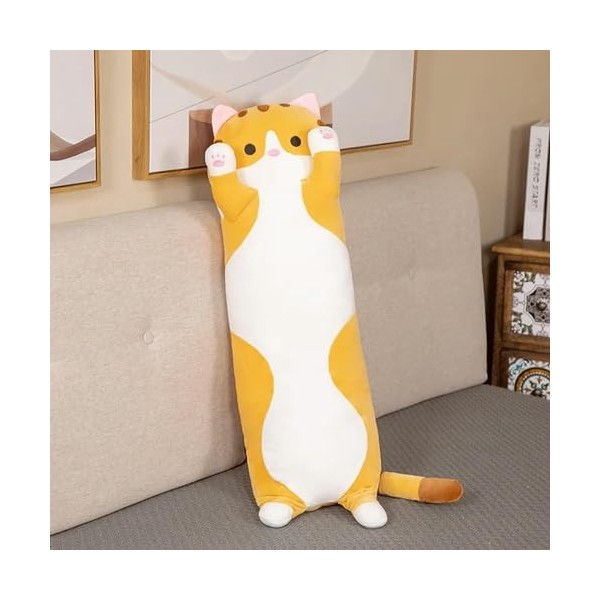 SaruEL Kawaii Peluche Chat Poupée Peluche Jouet Oreiller Poupée Jouet Enfants Cadeau Petite Amie Anniversaire Cadeau Enfants 