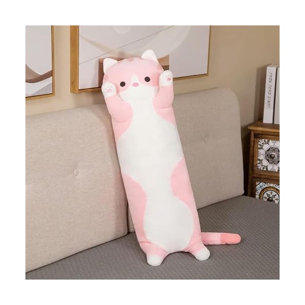 SaruEL Kawaii Peluche Chat Poupée Peluche Jouet Oreiller Poupée Jouet Enfants Cadeau Petite Amie Anniversaire Cadeau Enfants 
