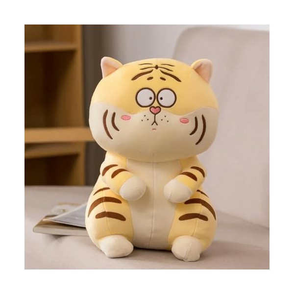 SaruEL Poupée Tigre Mignonne, Jouets, oreillers, Animaux, Peluches, Cadeaux d’Anniversaire pour Enfants, décoration de la Mai