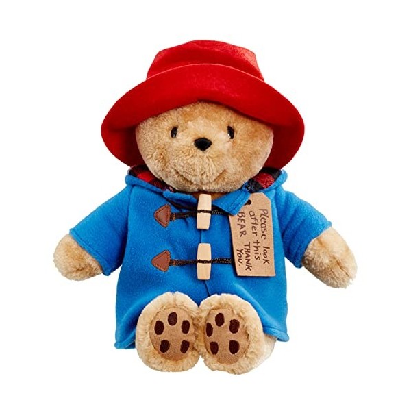 Officially Licenced Classic Cuddly Paddington Bear Soft Toy by Rainbow Designs