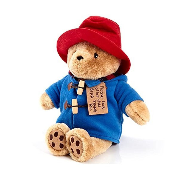 Officially Licenced Classic Cuddly Paddington Bear Soft Toy by Rainbow Designs