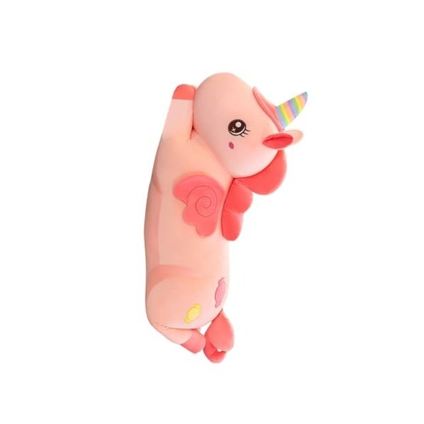 ibasenice Oreiller Licorne Oreillers Câlins Enfants Qui Dorment Jouets en Peluche Animal en Peluche Animaux Oreiller Licornes