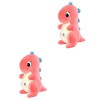 Toyvian 4 Pièces Peluche Dinosaure Peluches Lestées Peluche De Dinosaure Animal en Peluche Lesté Oreiller Lesté Peluche Lesté