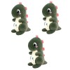 Toyvian 4 Pièces Peluche Dinosaure Peluches Lestées Peluche De Dinosaure Animal en Peluche Lesté Oreiller Lesté Peluche Lesté