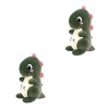 Toyvian 4 Pièces Peluche Dinosaure Peluches Lestées Peluche De Dinosaure Animal en Peluche Lesté Oreiller Lesté Peluche Lesté