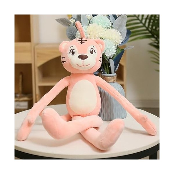 SaruEL Mignon Singe Peluche Peluche Animal Tigre poupée Kawaii Lion Rideaux décorés avec Enfants Petite Amie Cadeau 90cm 2