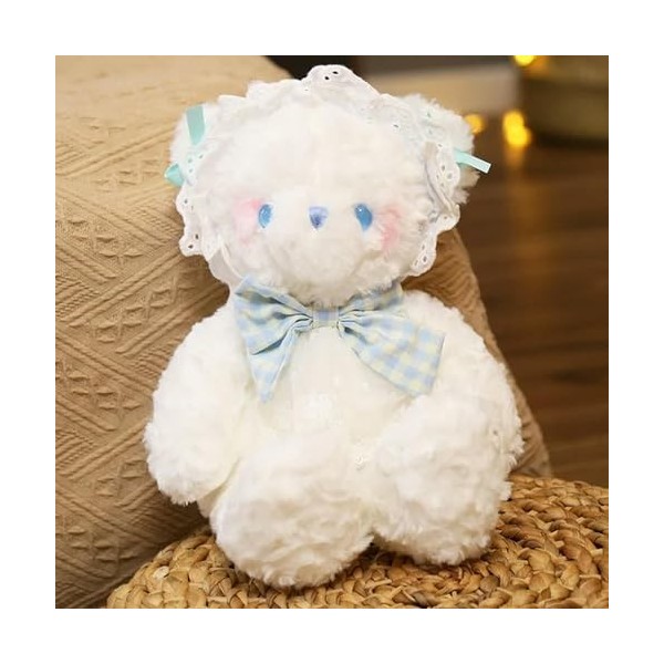 EacTEL Kawaii Bunny Doll Enfants Ours en Peluche Peluche Fille Lapin Jouet Mignon Peluche Enfants Cadeau Mignon Cadeau De Noë