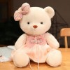 GagaLu Mignon Ours en Peluche Jouet Robe Noeud Ours en Peluche Poupée Couple Ours Saint Valentin Cadeau D’Anniversaire pour E