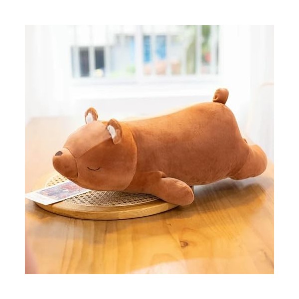 NOpinz Ours Shiba Inu Mignon, porcelet, Jouets en Peluche, Animaux en Peluche, Cadeaux d’Anniversaire pour Enfants, Cadeaux d