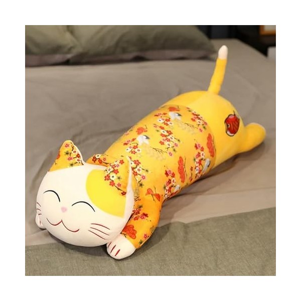 GagaLu Mignon Chat en Peluche Oreiller Chat Peluche Poupée Mignon Animal Long Oreiller Enfants Jouets Enfants Cadeaux D’Anniv