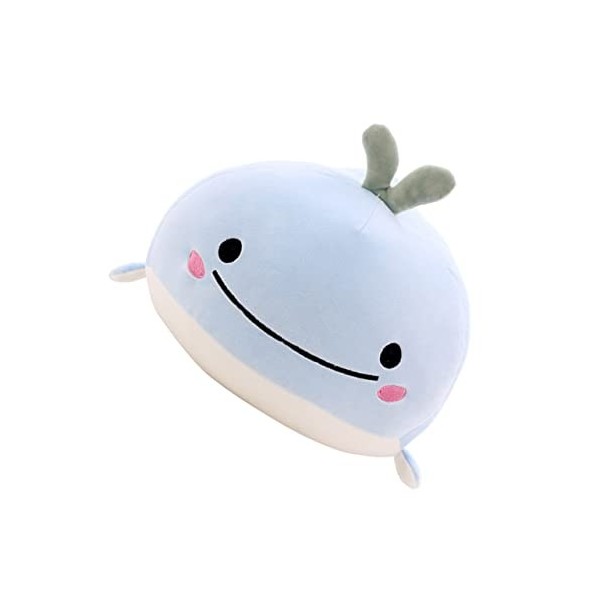 VICASKY Poupée Baleine Peluche Kazuha Oreillers Doux Jouets Oreiller en Peluche pour Dormir Coussin De Couchage Baleine Canap