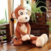 DACASO Mignon Cartoon Creative Peluche Toy Animal Monkey Soft Banana Long Arm Long Legs Peluche Doll Baby Sleeping Comforting