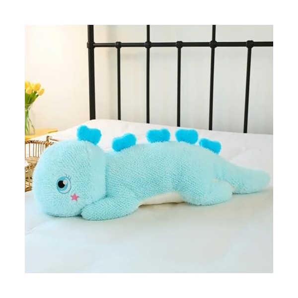LfrAnk Géant Grands Yeux Dinosaure Peluche Jouet en Peluche Dessin Animé Animal Dinosaure Poupée Petite Amie Oreiller De Couc