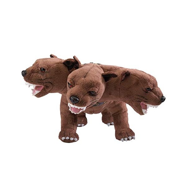 The Noble Collection Fluffy Collectors Plush by Officially Licensed 12in 30cm Harry Potter Toy Dolls Three Headed Dog Plus