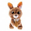 Ty - TY37160 - Beanie Boos - Peluche Kipper le Kangourou 23 cm