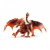 schleich ELDRADOR - Dragon de lave,Figurine dragon schleich avec des parties mobiles, Dragon rouge jouet de la collection cré