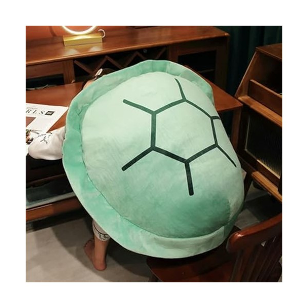 GagaLu Drôle Tortue Shell Peluche Jouet Enfants Sac De Couchage Rempli Doux Tortue Oreiller Créatif Drôle Cadeaux 65cm 1