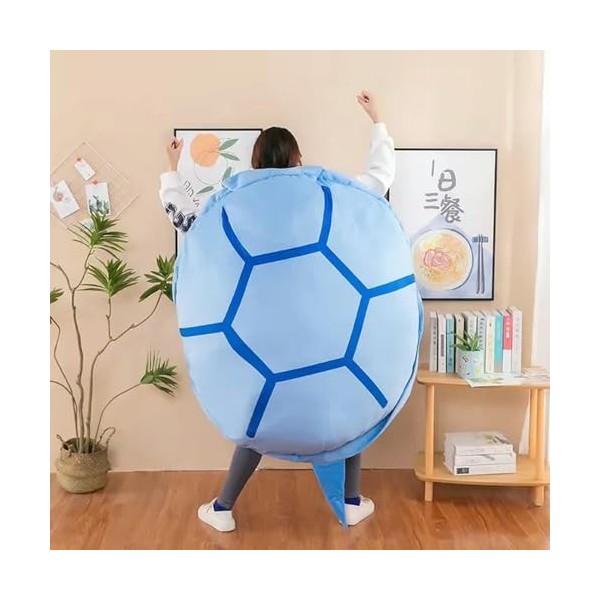 GagaLu Drôle Tortue Shell Peluche Jouet Enfants Sac De Couchage Rempli Doux Tortue Oreiller Créatif Drôle Cadeaux 65cm 1