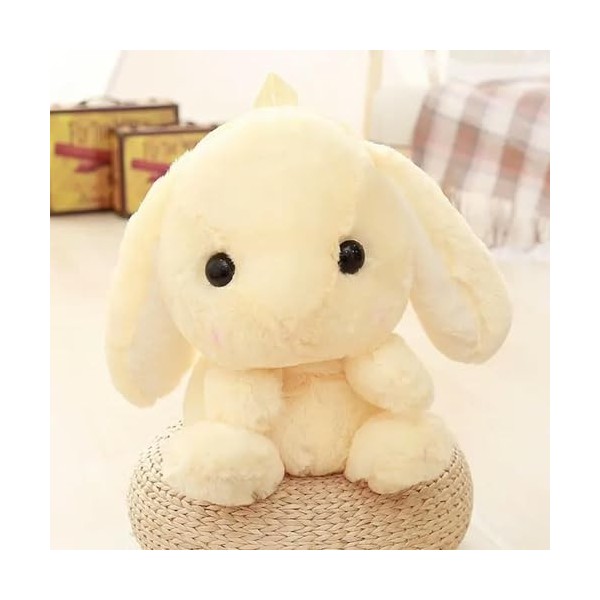 Peluche Longue Oreille Lapin Sac en Peluche Poupée en Peluche Jouet Enfants Sac À Dos Filles Enfants Cadeau D’Anniversaire Ca