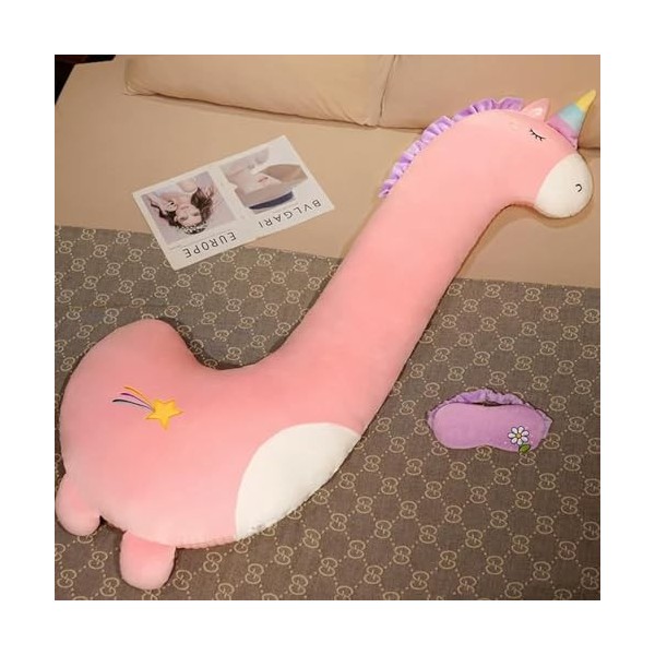 NOpinz Coussin de Couchage poupée Fille kawaiihusky oie Dinosaure cerf Jouet Enfants Cadeau d’Anniversaire Cadeau de Noël 90c