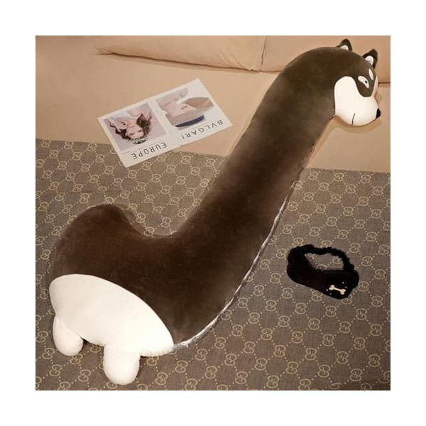 NOpinz Coussin de Couchage poupée Fille kawaiihusky oie Dinosaure cerf Jouet Enfants Cadeau d’Anniversaire Cadeau de Noël 90c